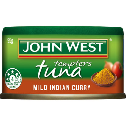 John West Tuna With Mild Indian Curry 95g