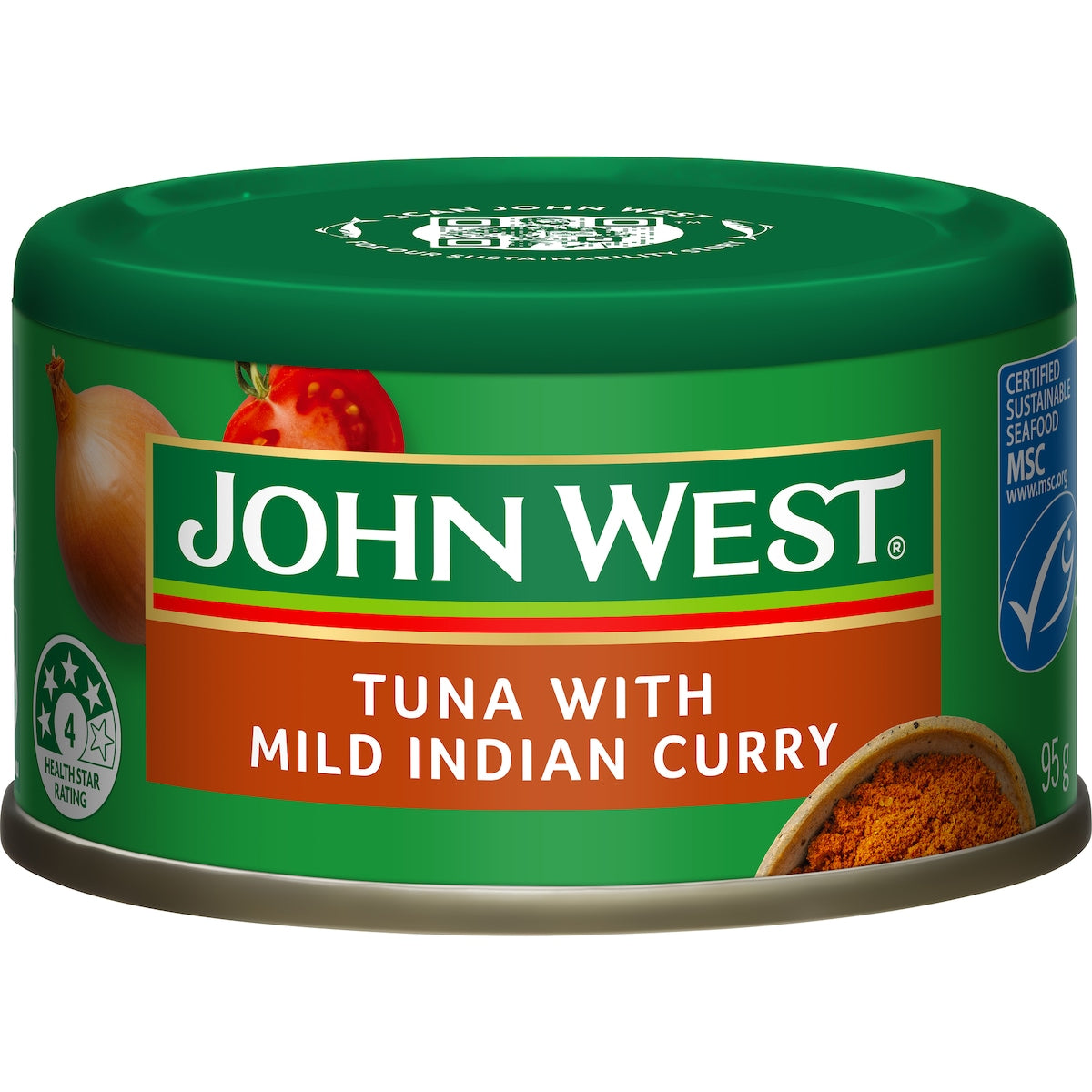 John West Tuna With Mild Indian Curry 95g