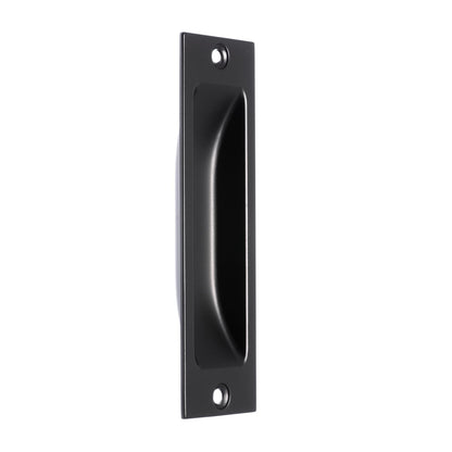 Lane Matte Black Flush Pull Handle - 102mm