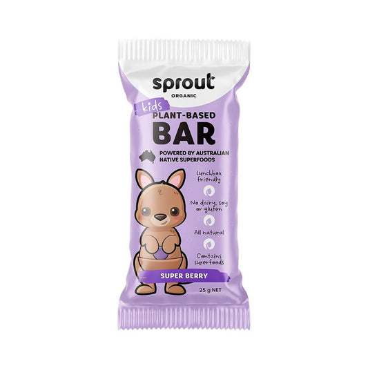 Sprout Kids Bar Super Berry Bar 4 Pack - 100g