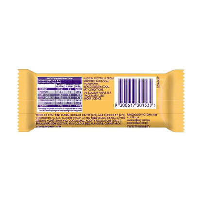Cadbury Turkish Delight Chocolate Bar - 50g