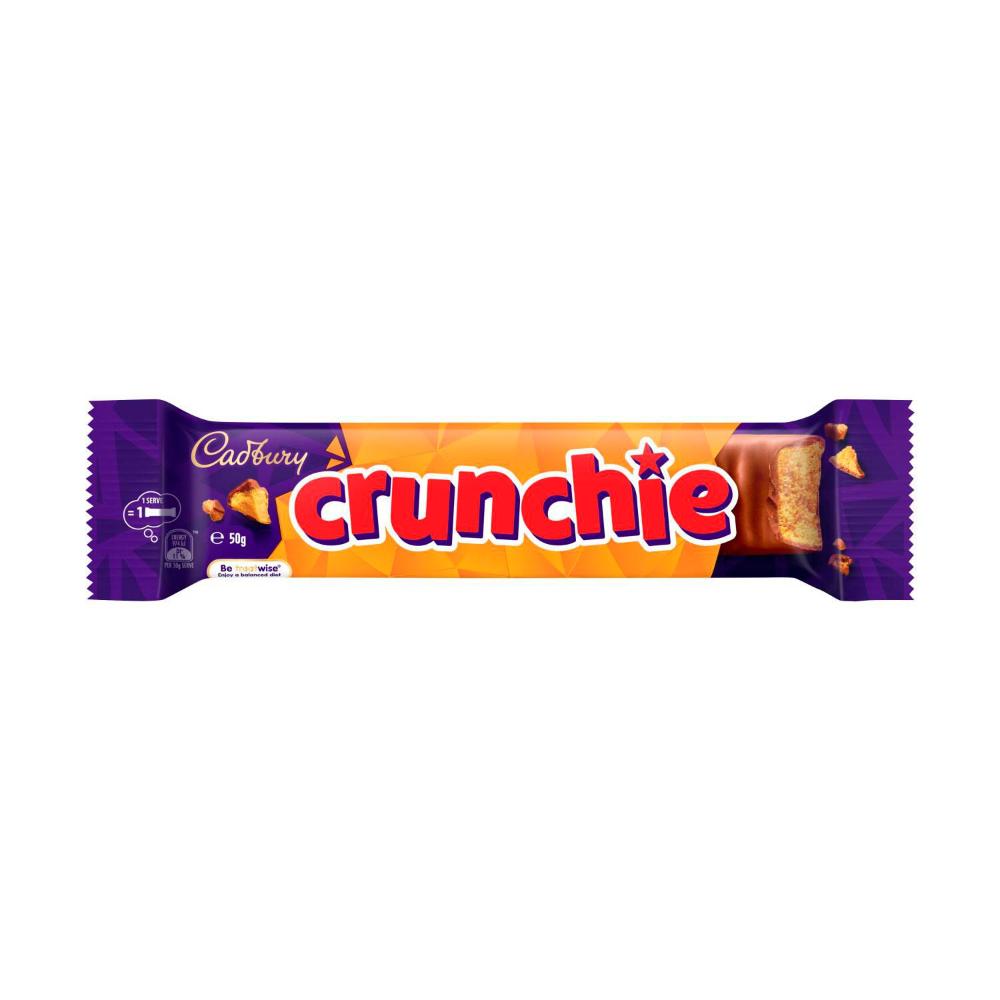 Cadbury Crunchie Chocolate Bar - 50g