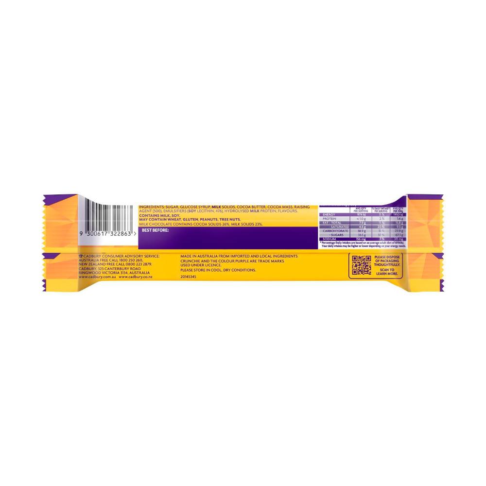 Cadbury Crunchie Chocolate Bar - 50g