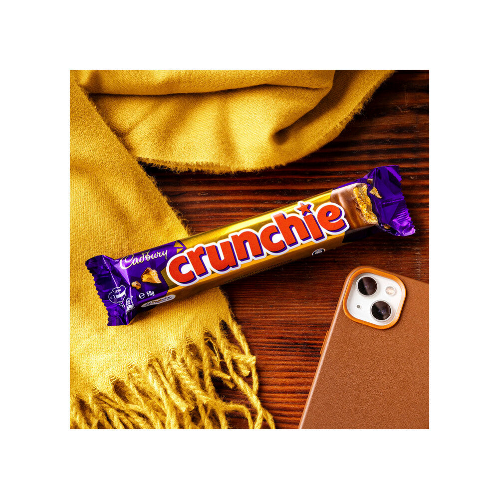 Cadbury Crunchie Chocolate Bar - 50g