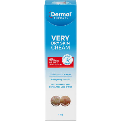 Dermal Therapy Very Dry Skin Cream 125g