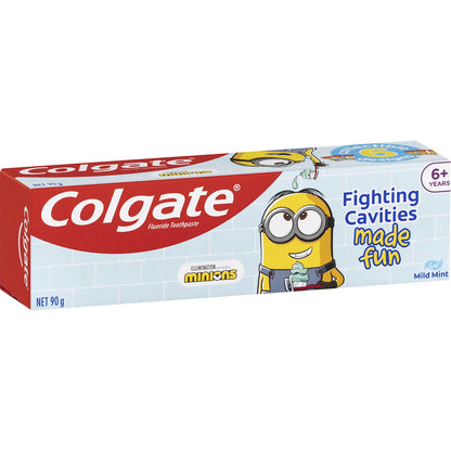 Colgate Kids Toothpaste Minions 6+ Years Mint 90g