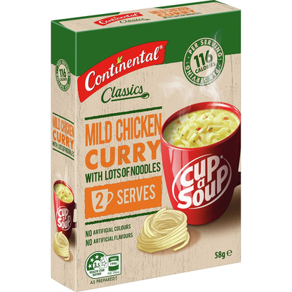 Continental Classics Cup A Soup Mild Chicken Curry 58g