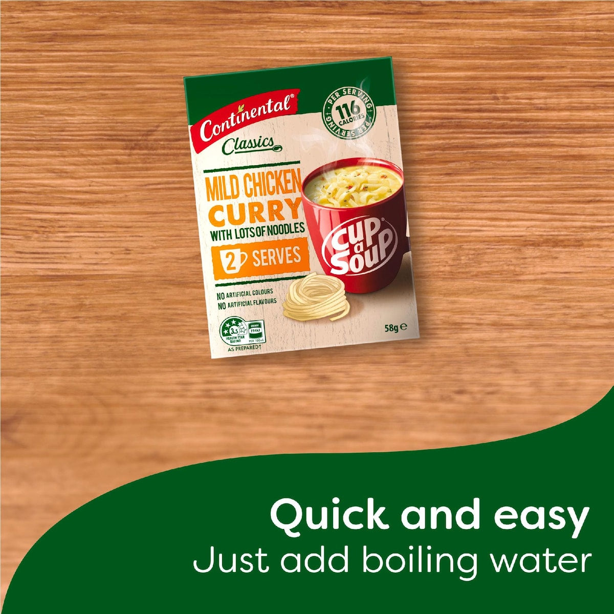 Continental Classics Cup A Soup Mild Chicken Curry 58g