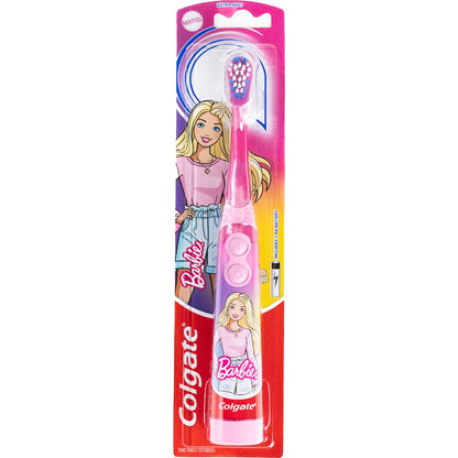 Colgate Kids Toothbrush Battery Sonic Barbie Extra Soft For 3+ Years Each