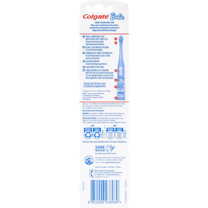 Colgate Kids Toothbrush Battery Sonic Barbie Extra Soft For 3+ Years Each