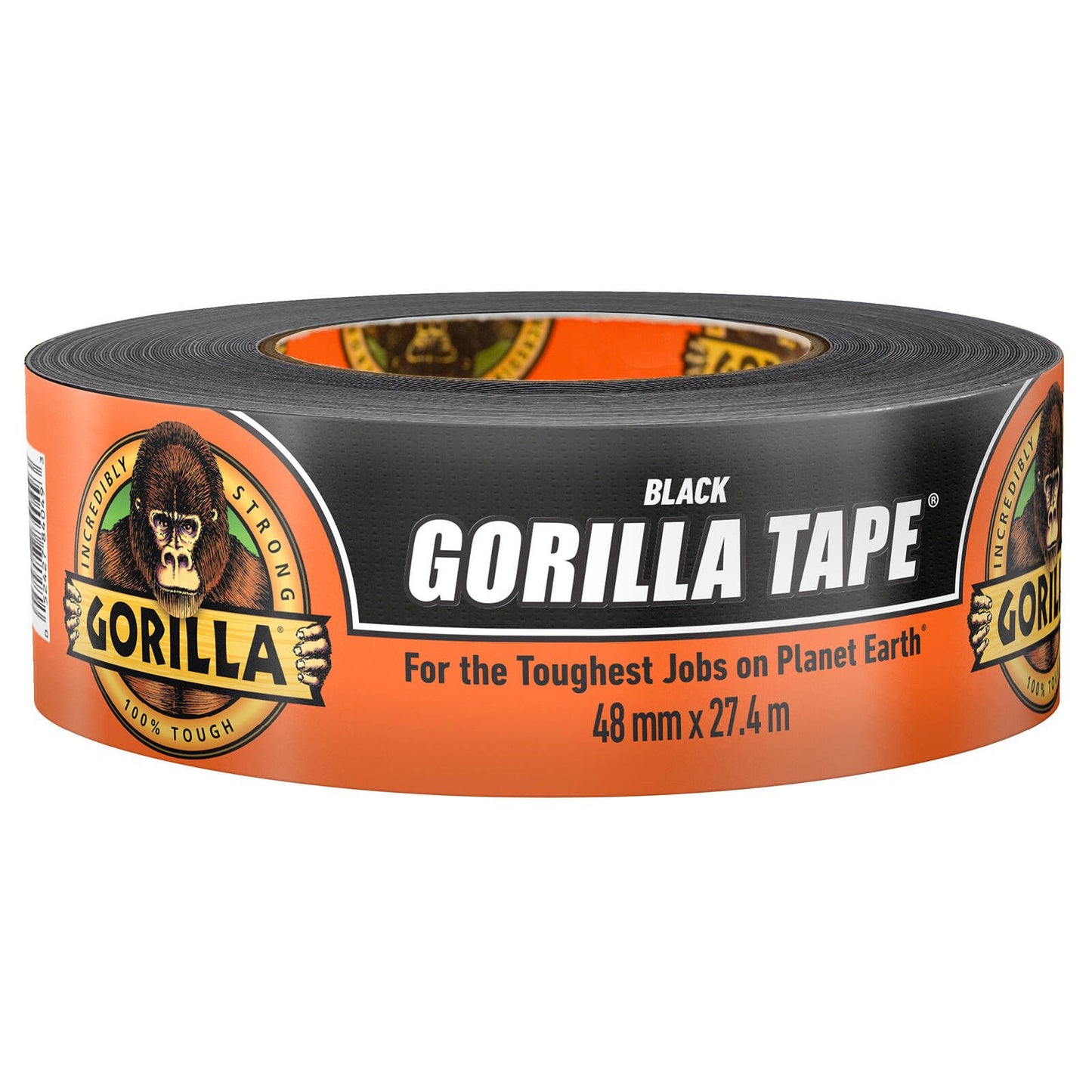 Gorilla Black Cloth Tape - 48mm x 27m