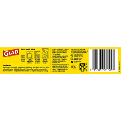 Glad Resealable Sandwich Bags 50 Pack
