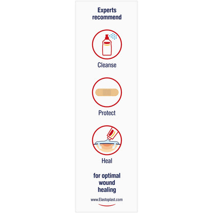 Elastoplast Flexible Fabric Breathable Plasters For Wound Protection 40 Pack