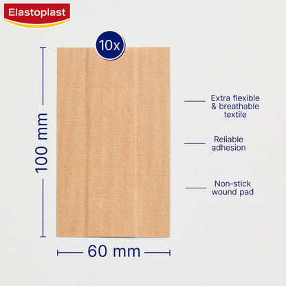 Elastoplast Flexible Breathable Water Repellent Fabric Plaster 6cmx1m