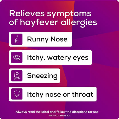 Telfast Hayfever Allergy Relief 180mg Antihistamine Tablets 5 Pack