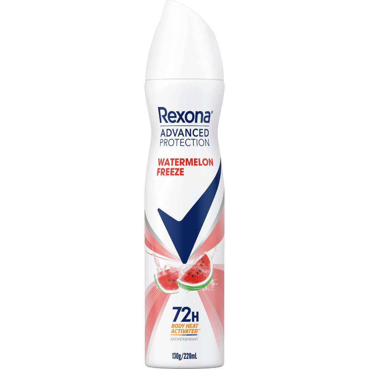Rexona Women Advanced 72hr Deodorant Aerosol Watermelon 220ml