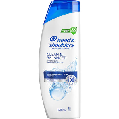 Head & Shoulders Clean & Balanced Anti Dandruff Shampoo 400ml