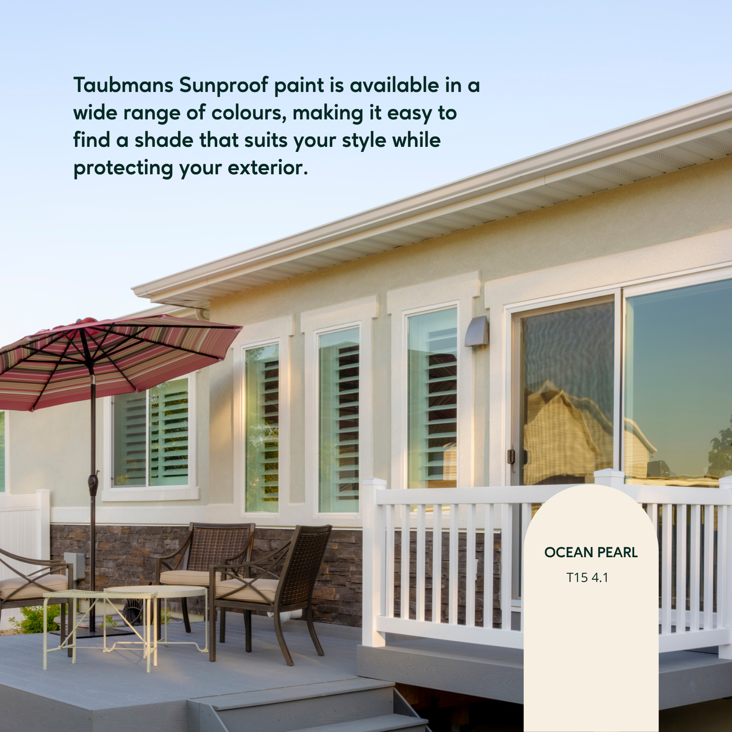 Taubmans Accent Sheen Low Sunproof Exterior Paint - 4L