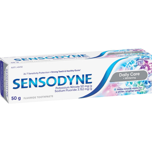 Sensodyne Daily Care & Whitening Sensitive Toothpaste 50g