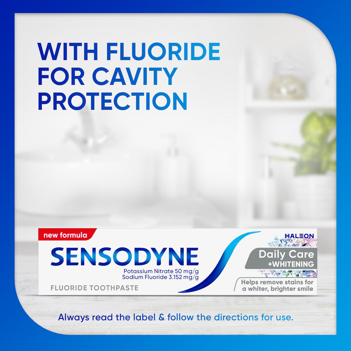 Sensodyne Daily Care & Whitening Sensitive Toothpaste 50g