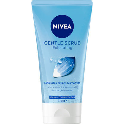 Nivea Gentle Exfoliating Face Scrub For Normal & Combination Skin 150ml