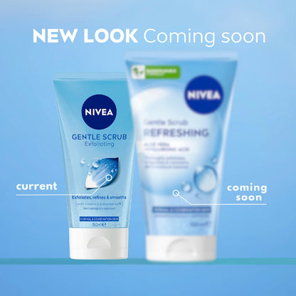 Nivea Gentle Exfoliating Face Scrub For Normal & Combination Skin 150ml