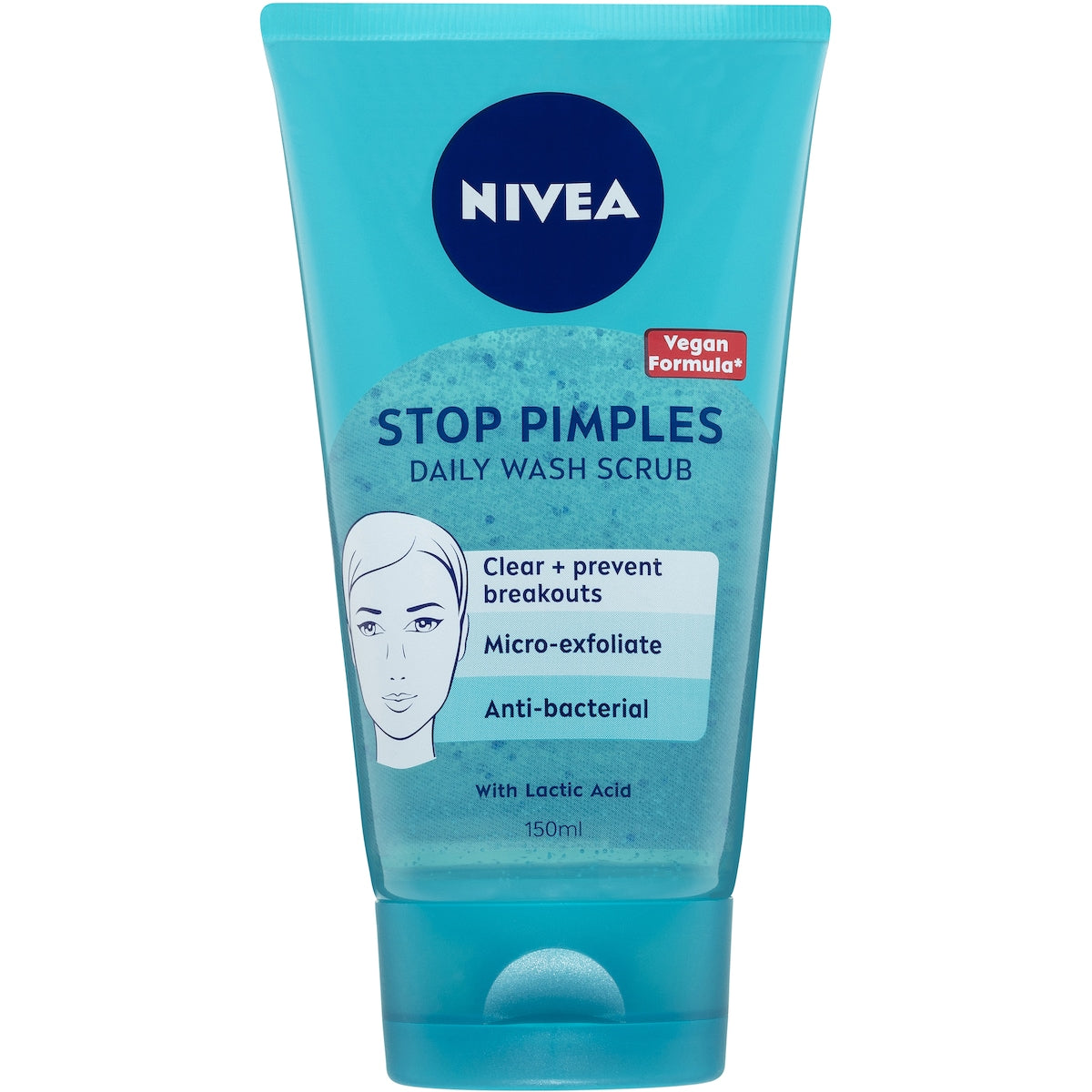 Nivea Stop Pimples Daily Face Wash 150ml