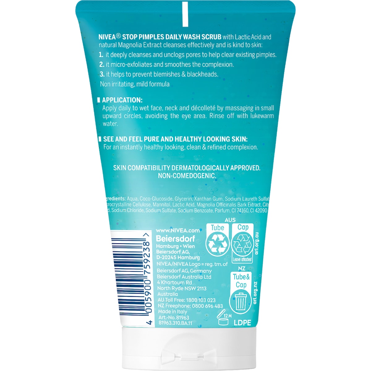 Nivea Stop Pimples Daily Face Wash 150ml