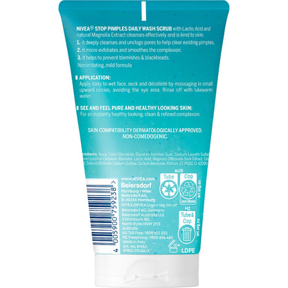 Nivea Stop Pimples Daily Face Wash 150ml