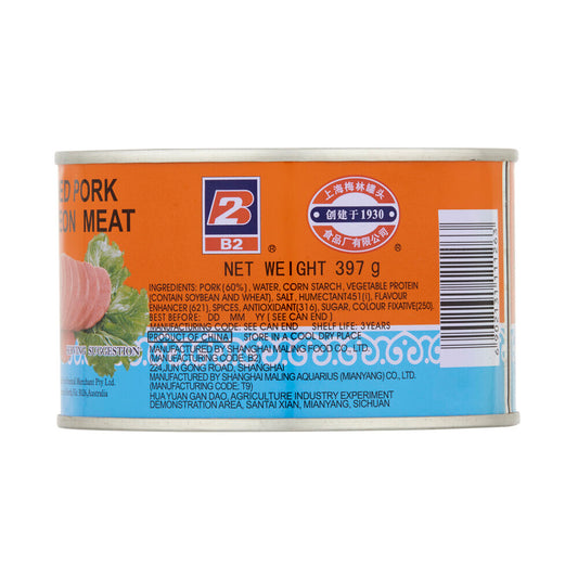 B2 Pork Luncheon Meat Round - 397g