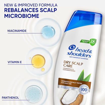 Head & Shoulders Dry Scalp Care Anti Dandruff Shampoo 400ml