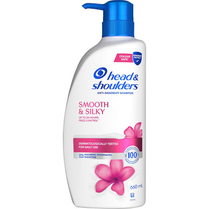 Head & Shoulders Smooth & Silky Anti Dandruff Shampoo 660ml