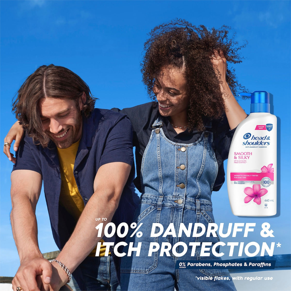 Head & Shoulders Smooth & Silky Anti Dandruff Shampoo 660ml