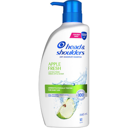 Head & Shoulders Apple Fresh Anti Dandruff Shampoo 660ml