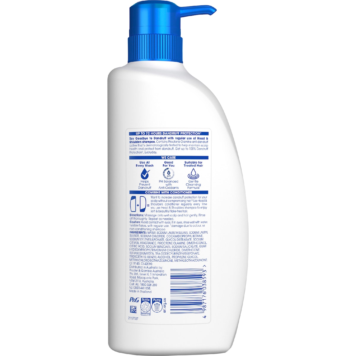 Head & Shoulders Apple Fresh Anti Dandruff Shampoo 660ml