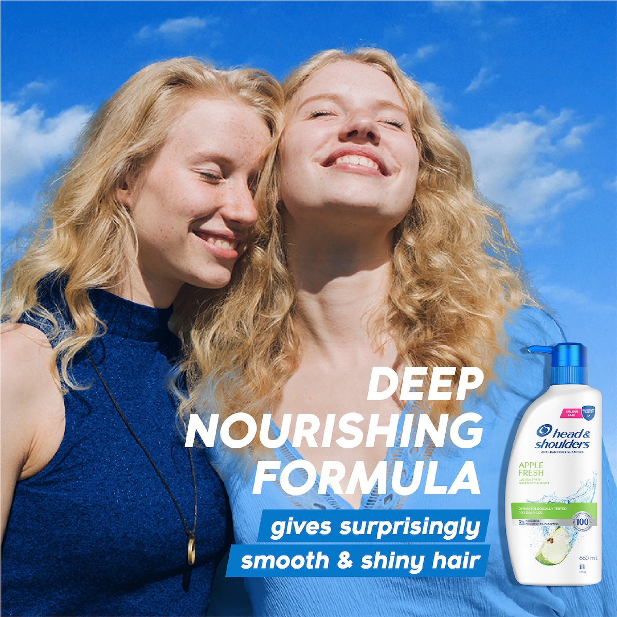 Head & Shoulders Apple Fresh Anti Dandruff Shampoo 660ml
