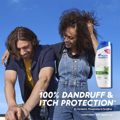 Head & Shoulders Cool Menthol Anti Dandruff Shampoo For Irritated Scalp 660ml