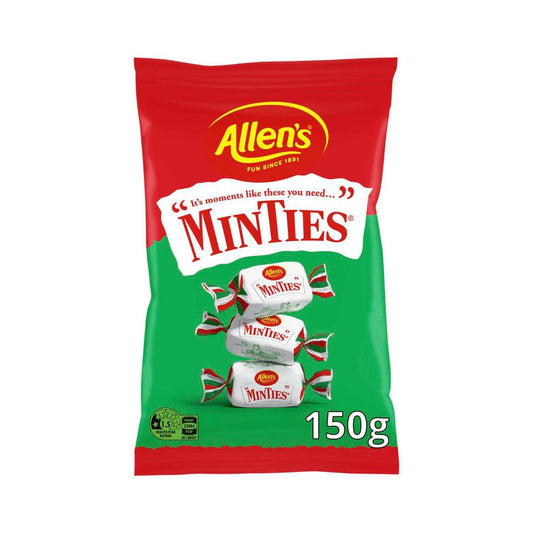 Allen's Lollies Minties Mint Chews Bag - 150g
