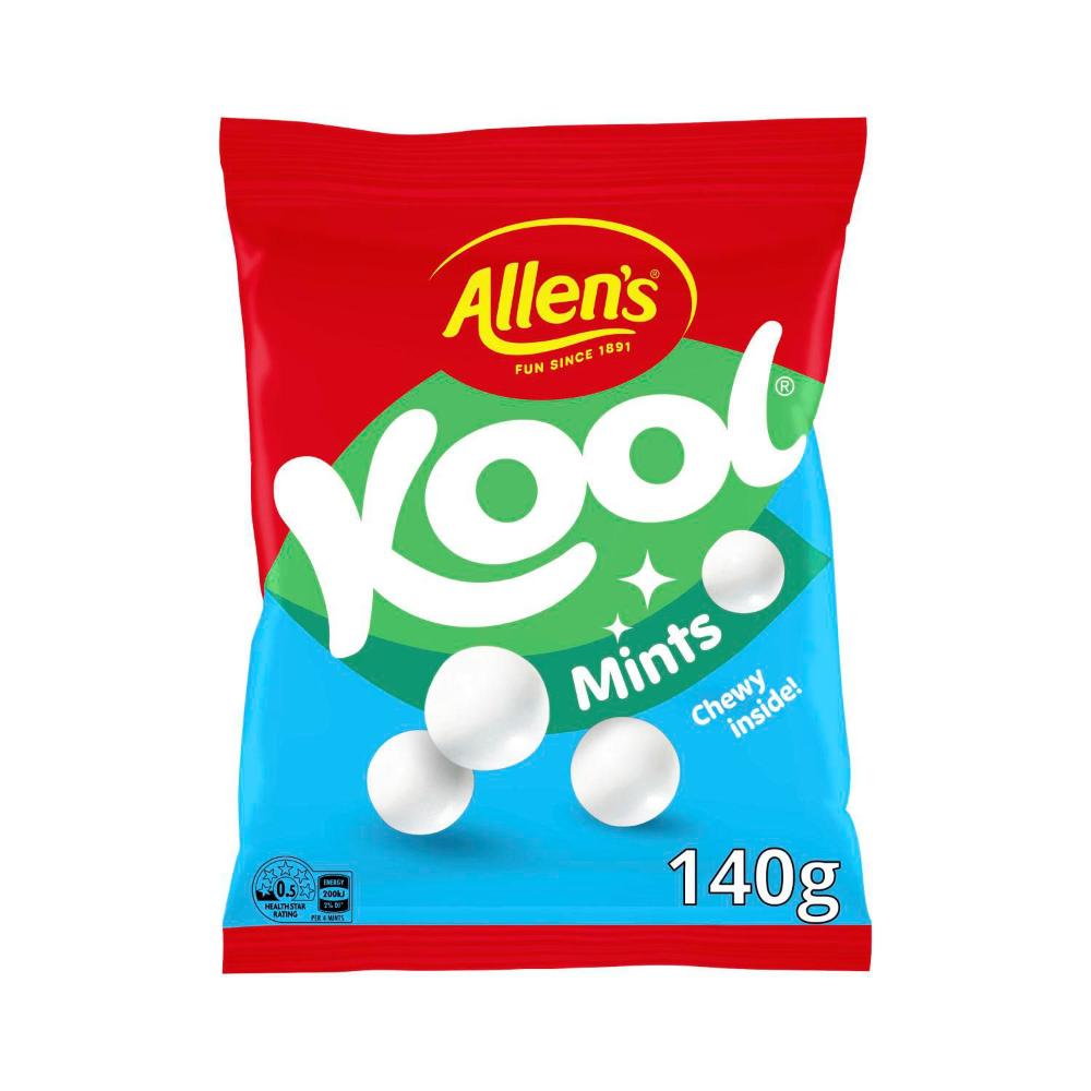 Allen's Lollies Kool Mints - 140g