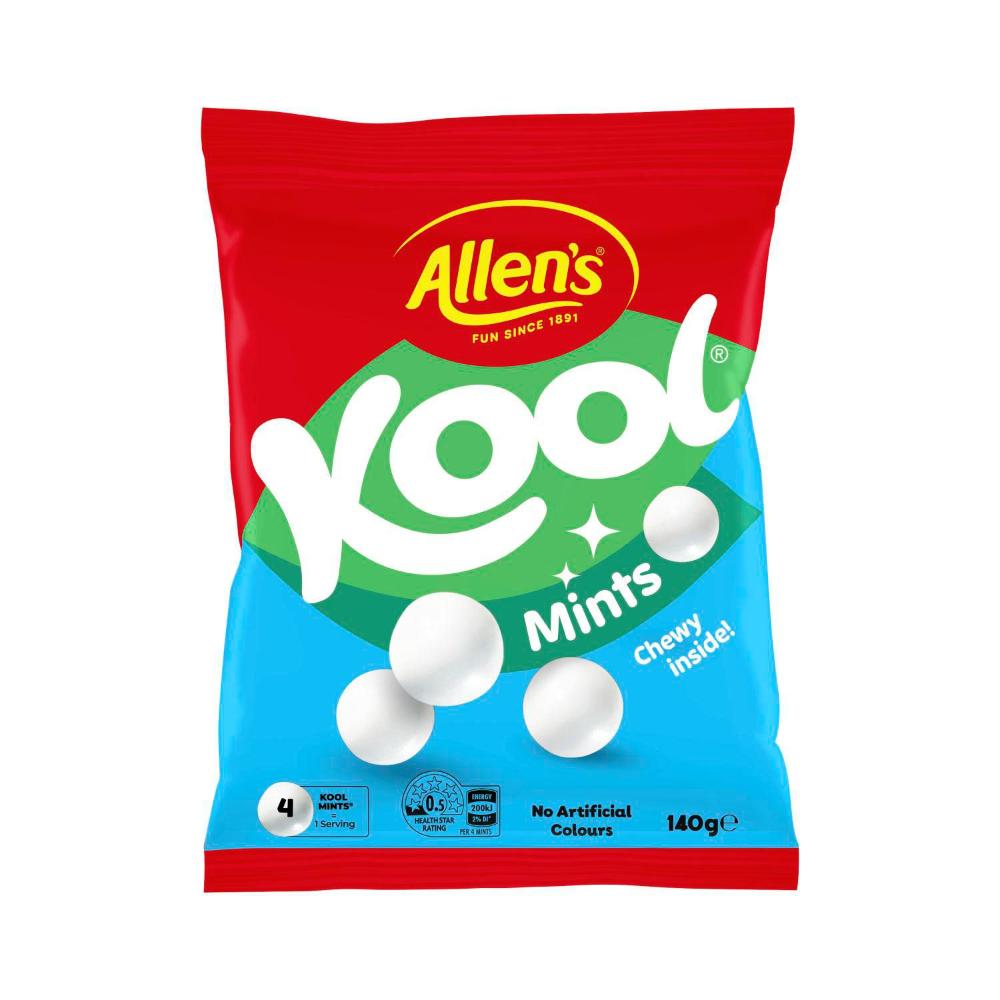 Allen's Lollies Kool Mints - 140g
