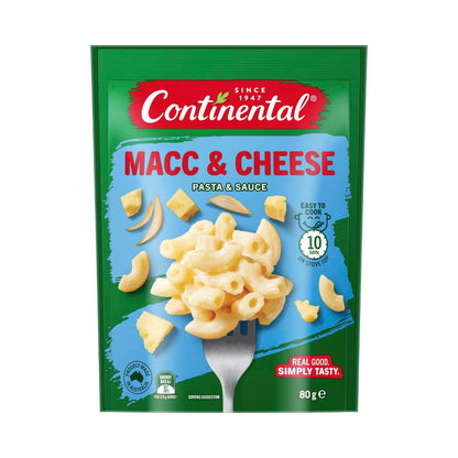 Continental Pasta & Sauce Macaroni Cheese - 80g