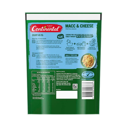 Continental Pasta & Sauce Macaroni Cheese - 80g