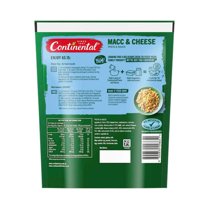 Continental Pasta & Sauce Macaroni Cheese - 145g