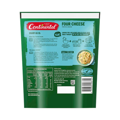 Continental Pasta & Sauce Four Cheeses - 145g