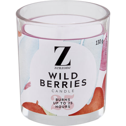 Zenzone Wild Berry Candle 130g