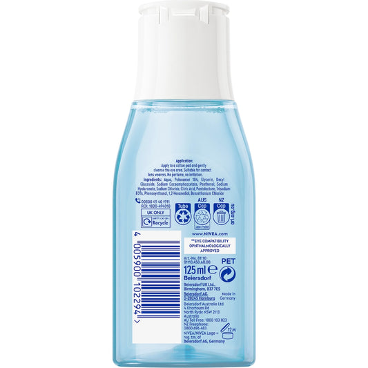 Nivea Extra Gentle Eye Makeup Remover With Provitamin B5 125ml