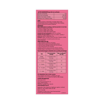 Hydralyte Ice Block Watermelon Burst - 16 Pack
