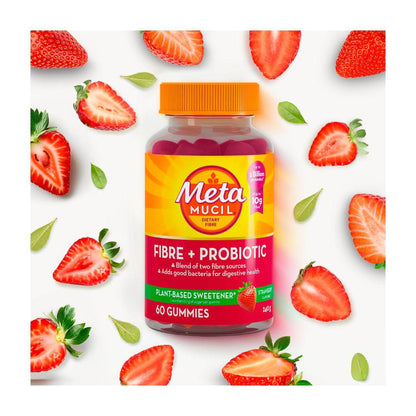 Metamucil Pre + Probiotic Fibre Gummies - 60 Pack