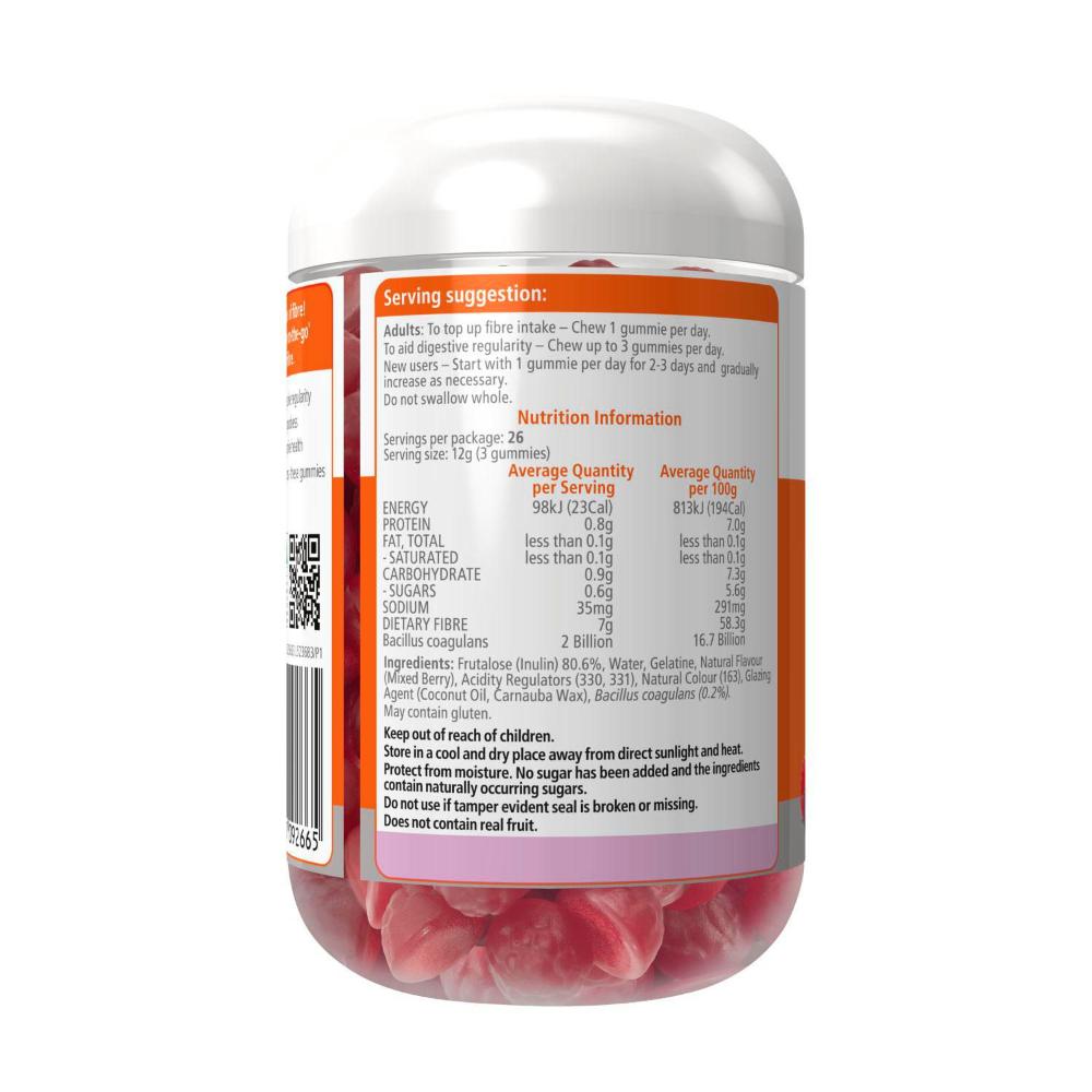 Nature's Way Vita Gummies Fibre + Probiotics - 80 Pack