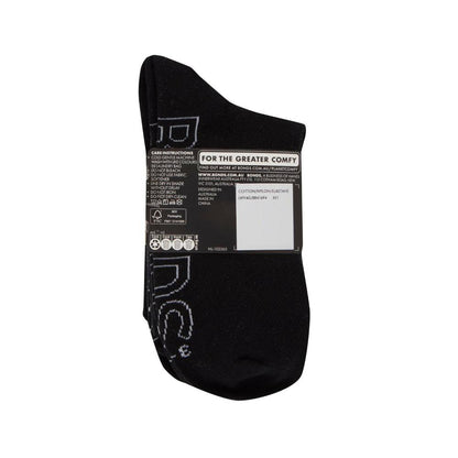Bonds Womens Half Crew (3+) Socks - 4 Pack